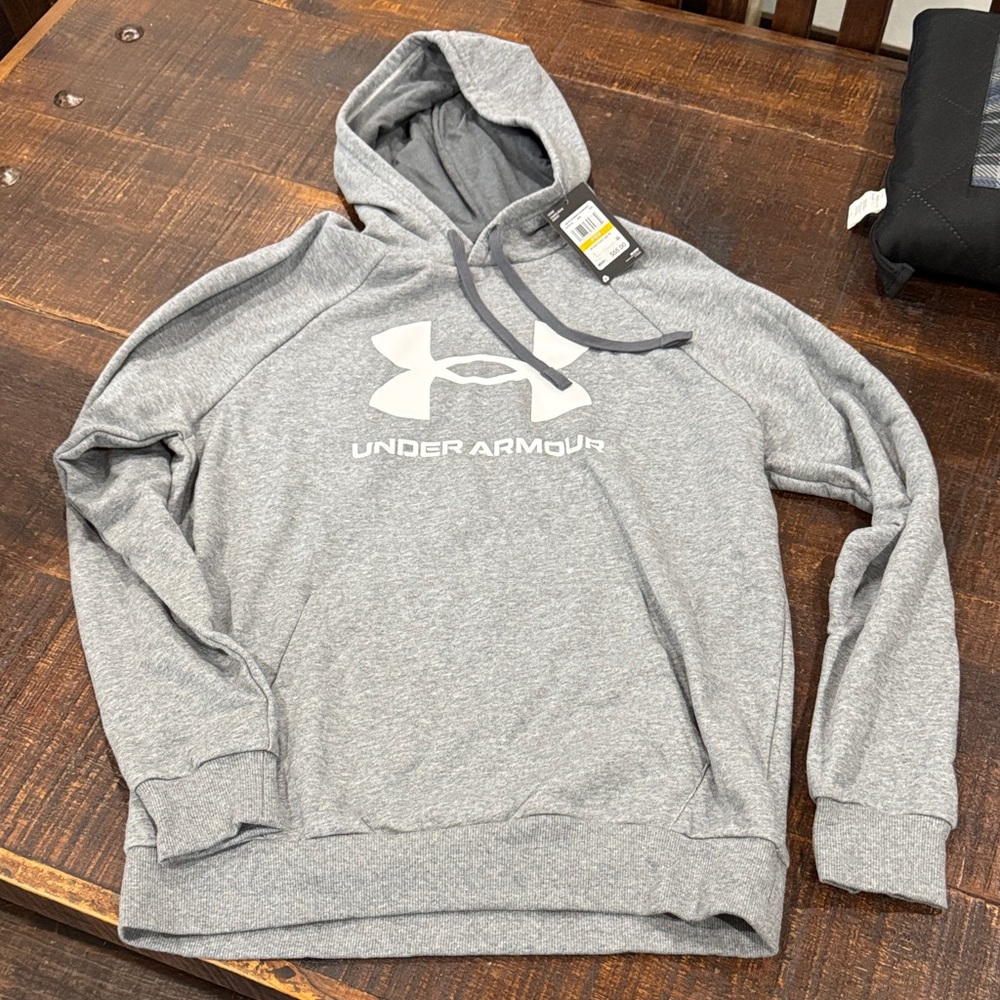 Under Armour Men's Heather Gray Hoodie